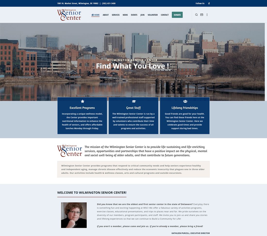 Wilmington Senior Center  Design